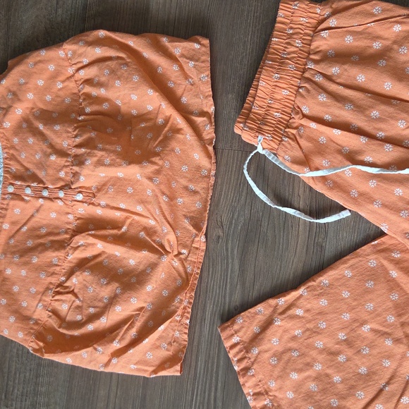 Orange Women's Sleepwear Set - Picture 2 of 3